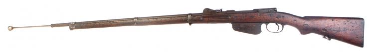 Fusil Mannlicher Mle 1886 d'entrainement  l'escrime